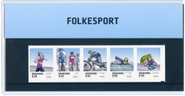 DENMARK / DANEMARK (2016) - Folder - FOLKESPORT. Popular Sport- Running, Bycicle, MTB, Swimming, Marathon, Rundt, Bike - Nuovi