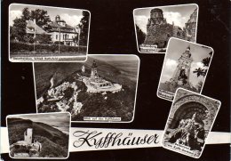 Kyffhäuser - S/w Mehrbildkarte 14 - Kyffhaeuser