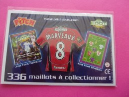 Magnet Football Pasquier Pitch   Rennes MARVEAUX  8  Foot Calcio Soccer Fußball Fotball Fútbol Voetbal - Sports