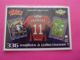 Magnet Football Pasquier Pitch  Rennes THOMERT 11  Foot Soccer Calcio Fußball Fútbol Voetbal Fotball - Sports