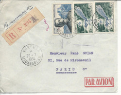 LR De Vohemar Timbres 337x2, 338 - Brieven En Documenten