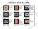 Liberia-2013-FAMOUS STAMP ERRORS - Fouten Op Zegels