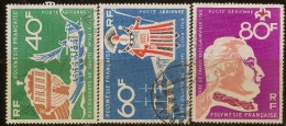 FRENCH POLYNESIA 1968 Discovery SG 81-83 U #VD61 - Gebraucht