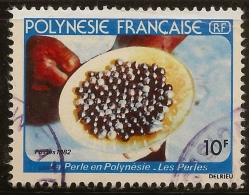 FRENCH POLYNESIA 1982 10f Pearls SG 366 U #VD81 - Used Stamps