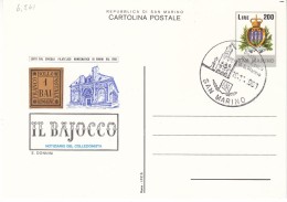 San Marino 1981. Philatelie- Il Bajocco  (6.261) - Cartas & Documentos