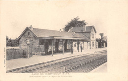 95-MONTSOULT-MAFFLIERS- LA GARE DE MONTSOULT- BIFURCATION POUR LA LIGNE DE LUZARCHES - Montsoult