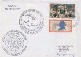 Germany 1990 Polarstern / Schiffsartz Ca Polarexpedition 12.03.90 Cover  (30712) - Sonstige & Ohne Zuordnung