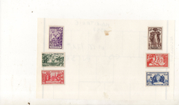 MAURITANIE 1937 N° 66 / 71 * - Nuovi