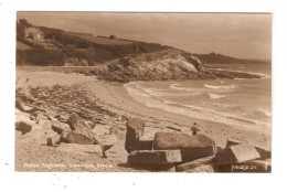 Carte Photo Card  Royaume Uni  Cornwall  FALMOUTH Swanpool Beach - Falmouth