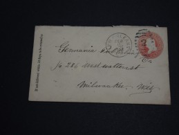 ETATS - UNIS - Entier Postal  De New Orléans En 1884 Pour Milwaukee - A Voir - L 531 - ...-1900