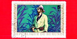 BURUNDI - Nuovo Oblit. - 1973 - Esplorazione Dell'Africa - Henry Morton Stanley - 5 - Nuevos