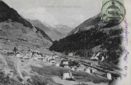 AIROLO → Sehr Schöner Lichtdruck Mit Dem Bahnhof Anno 1904 - Airolo