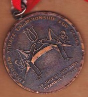 AC - EUROPEAN KARATE CHAMPIONSHIP FOR CLUBS MEDAL 29 JUNE 01 JULY 2001 ISTANBUL - Martial Arts