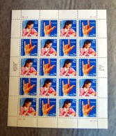 USA. - 1993 Sheet Of 20 Handicaped Sign Language ** MNH - Sheets