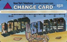 UNITED STATES USA NEW YORK ONLY $5.25 LONG ISLAND CRAB SHELL L & G MINT  READ DESCRIPTION !! - [1] Holographic Cards (Landis & Gyr)