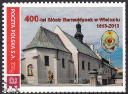 POLAND Personalized Stamp - Church Of Sts. Nicholas Wielun - Used - Usados