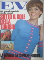 EVA  - N.21 - 26 MAGGIO 1968 - ANNO XXXV - SETTIMANALE - RUSCONI - MILANO - ADRIANO CELENTANO - Mode