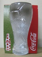 AC - COCA COLA UEFA EURO 2008 AUSTRIA - SWITZERLD CLEAR GLASS IN BOX FROM TURKEY - Tasses, Gobelets, Verres
