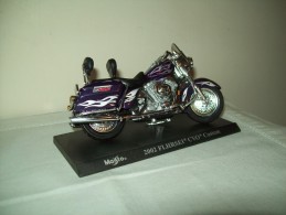 Harley Davidson (2002 FLHRSEI CVO Custon) "Maisto"  Scala 1/18 - Motorcycles