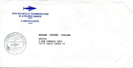 H226 Polynesie Française  Enveloppe Du Directeur General De L'office Des Postes Non Datée - Storia Postale
