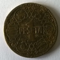 Monnaies - Espagne - 1944 - 1 Peseta - - 1 Peseta