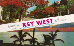 Florida Greetings From Key West The Southernmost City In The U S - Key West & The Keys