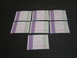 AUSTRALIA 1994 FRAMA Set Of 7 , - Machine Labels [ATM]