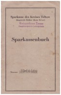 Sparbuch Der Sparkasse Ludwigsfelde / Teltow , 1949-60 , Agnes Steging , Geb. Günther , Zossen , Bank !!! - Ludwigsfelde