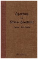 Sparbuch Der Sparkasse Luckau , 1937-1946 , Melitta Wietusch , Bank !!! - Luckau