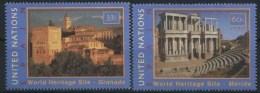 2000 Nazioni Unite New York, Patrimonio Mondiale Spagna , Serie Completa Nuova (**) - Nuovi