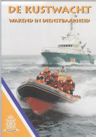 De Kustwacht, Niederländische Küstenwache, 6-seitige Broschüre DinA 4, Um 1995 - Niederlande