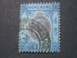 HONG KONG  ( O )  De  1904 / 1909   "  Edouard  VII   "   N °  83       1 Val . - Usados