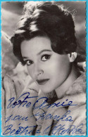 BEATRICE ALTARIBA - France Actress ** ORIGINAL AUTOGRAPH - HAND SIGNED ** Authentic Autographe Autogramm Autografo - Autographs