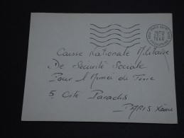 FRANCE – Env Avec Cachet De Franchise De L’OTAN (Porte Dauphine à Paris) - Détaillons Collection - A Voir - N° 17416 - Militaire Stempels Vanaf 1900 (buiten De Oorlog)