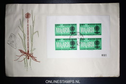 Ungarn Hungary Mi Block 35 B 1962 First Day Cover - Blocs-feuillets