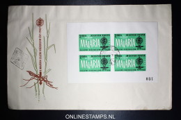 Ungarn Hungary Mi Block 35 B 1962 First Day Cover - Blokken & Velletjes