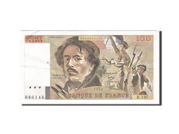 Billet, France, 100 Francs, 1978, 1986, TTB+, Fayette:69.10, KM:154b - 100 F 1978-1995 ''Delacroix''