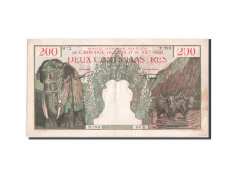 Billet, FRENCH INDO-CHINA, 200 Piastres = 200 Dong, 1953, KM:109, TTB+ - Indochine