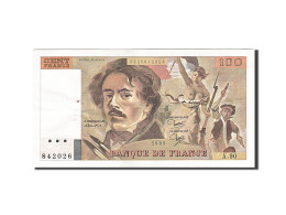 Billet, France, 100 Francs, 1978, 1985, TTB+, Fayette:69.9, KM:154b - 100 F 1978-1995 ''Delacroix''