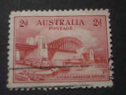 AUSTRALIE  ( O )  De  1932   "   Inauguration Du Pont Du Port De SYDNEY    "    N° 89 .     1 Val . - Oblitérés