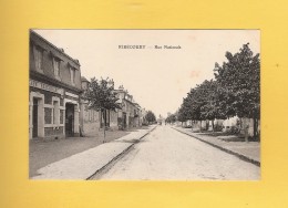 * CPA..dépt 60..RIBECOURT  :  Rue  Nationale   : Voir Les 2 Scans - Ribecourt Dreslincourt