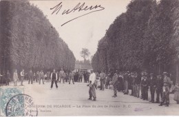 CPA 80 @ ROSIERES En Santerre Entre Bray Et Guerbigny @ La Place Du Jeu De Paume En 1904 - Tennis Sport ! - Rosieres En Santerre