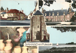 58-SAINT-AMAND-EN-PUISAYE- MULTIVUE - Saint-Amand-en-Puisaye