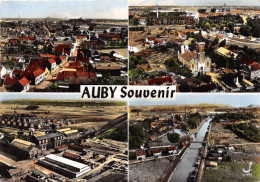 59-AUBY- VUE D'AVION- MULTIVUE - Auby