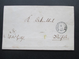 AD Vorphila 1868 Niederstetten K1 Insgesamt 3 Stempel! - Covers & Documents