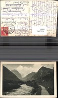 154441,An D. Lith B. Linthal Ansicht Fluss 1923 Kt Glarus - Linthal