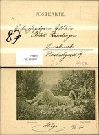 168861,Hans Zatzka Blumenrausch Frau A. Wiese Amor Engel M. Fächer Blumen Pub Ackerma - Zatzka