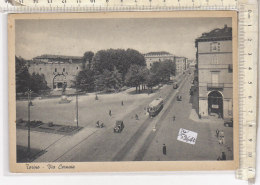 PO5964D# TORINO - VIA CERNAIA - AUTO - TRAMWAY   No VG - Transportmiddelen