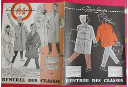 Catalogue Galeries Lafayette Paris. 1957. Rentrée Des Classes Papeterie Cartables  Vêtements Enfants - Moda