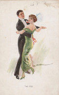 Illustrateur USABAL - CPA - TWO STEP - Couple De Danseurs - Usabal